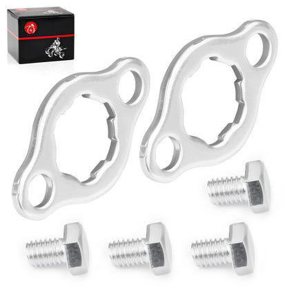 2 x Engine Front Sprocket Retainer Plate w Bolt 6X8 for Honda ATC70 (1973–1985)