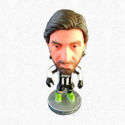 Soccer Player Figurine for Juventus Andrea Pirlo (No Year Specified)