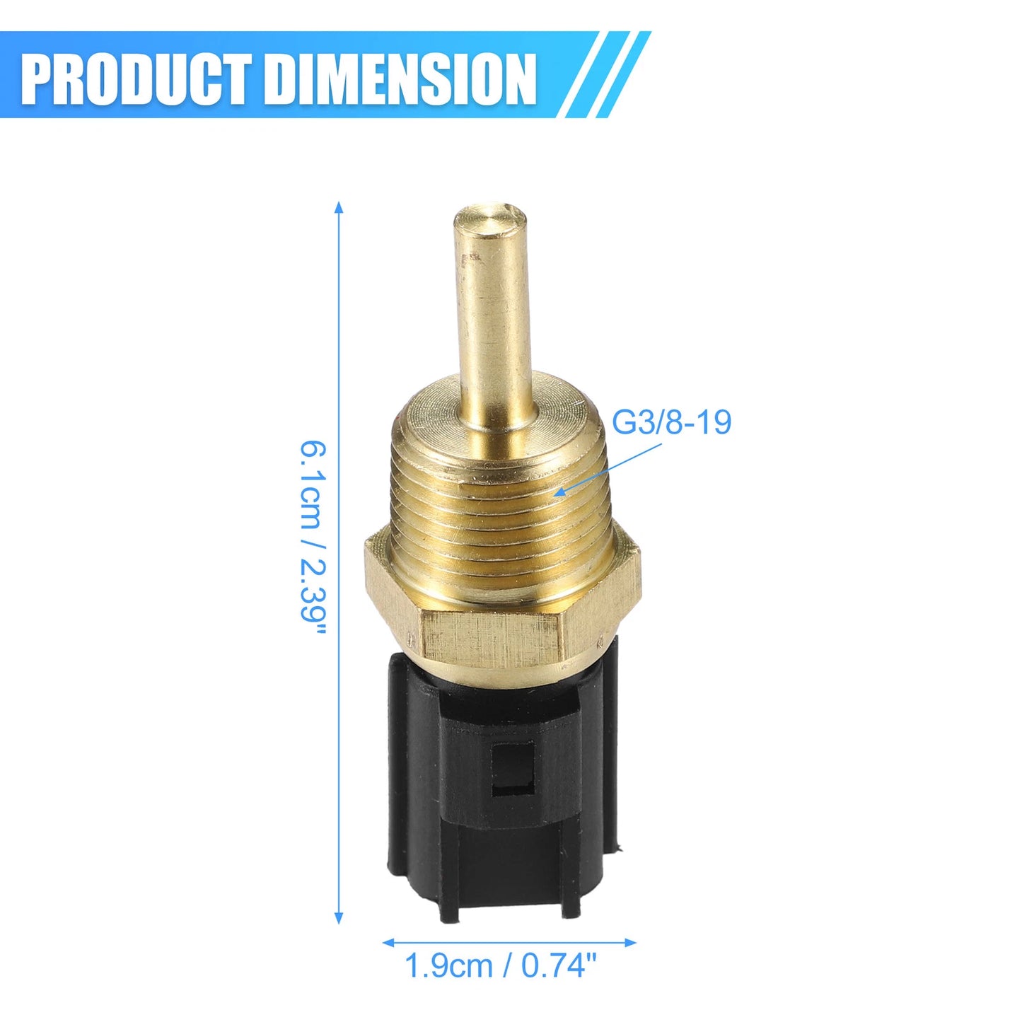 Engine Coolant Temperature Sensor MD177572 for Mitsubishi Eclipse (1996–2012)