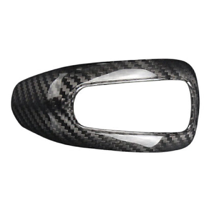 Carbon Fiber Black Gear Shift Knob Cover for Cadillac XT4 (2018-2020)