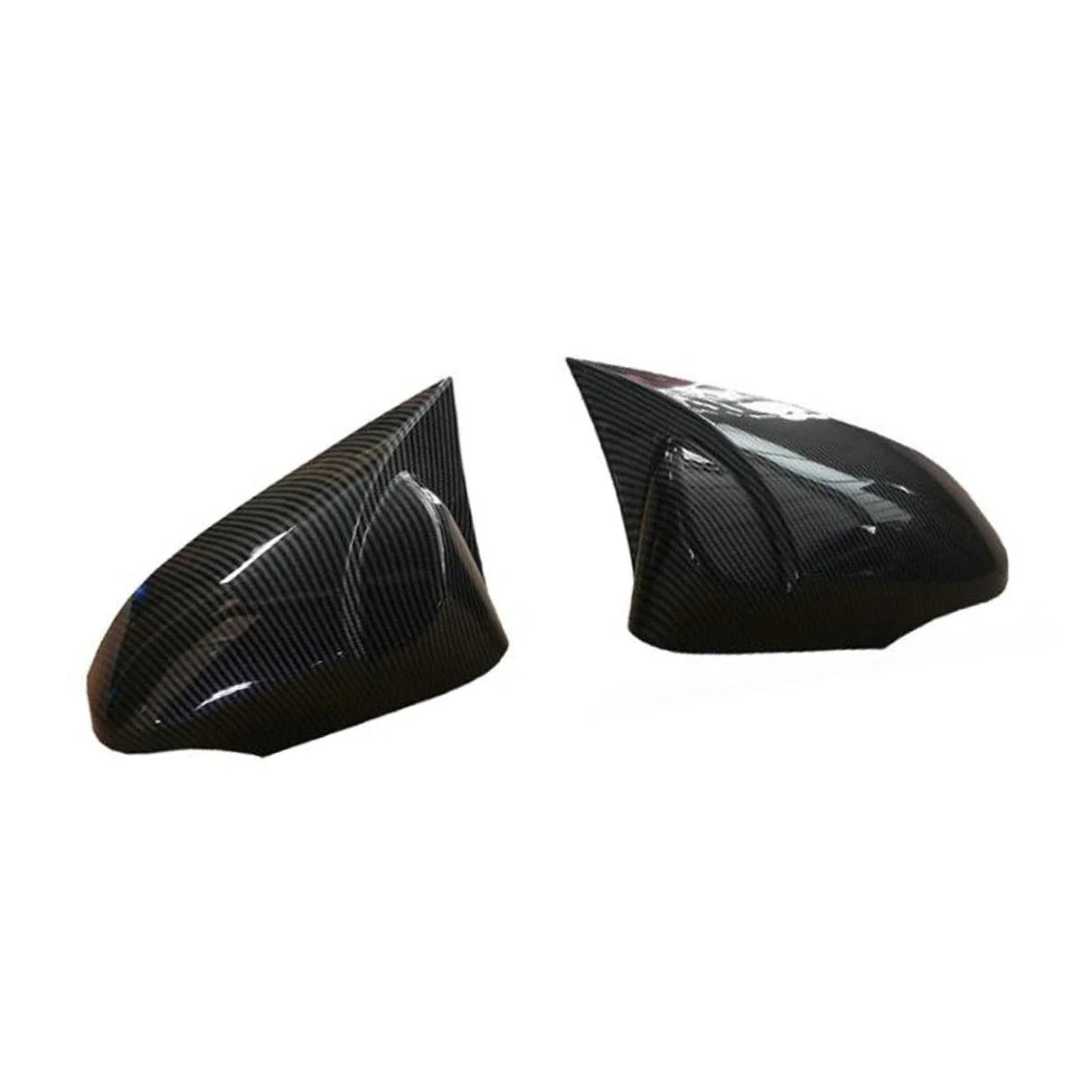 2Pcs / Carbon Fiber DoorSide Mirror Cover Trim for Toyota Camry (2012–2017)