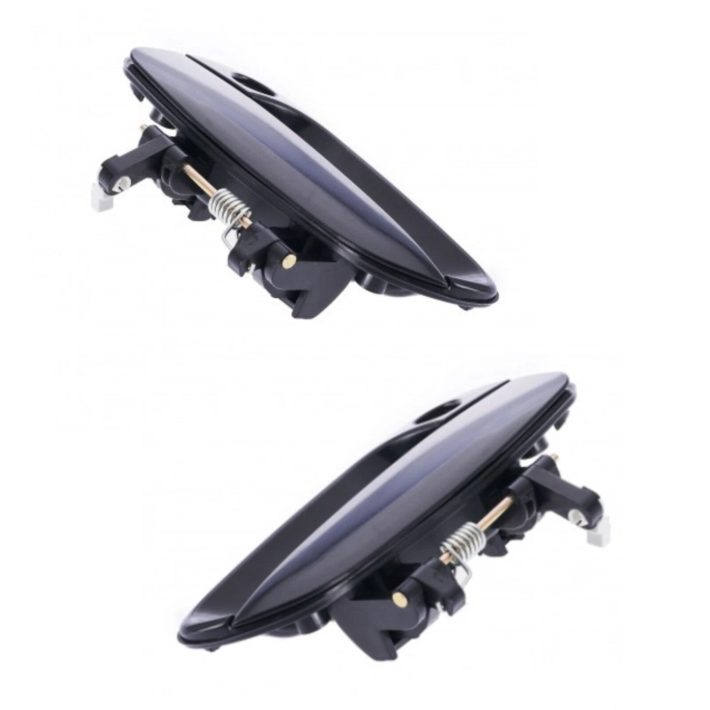 Set of 4 Outer Door Handles for Hyundai Elantra (2001–2006) Black