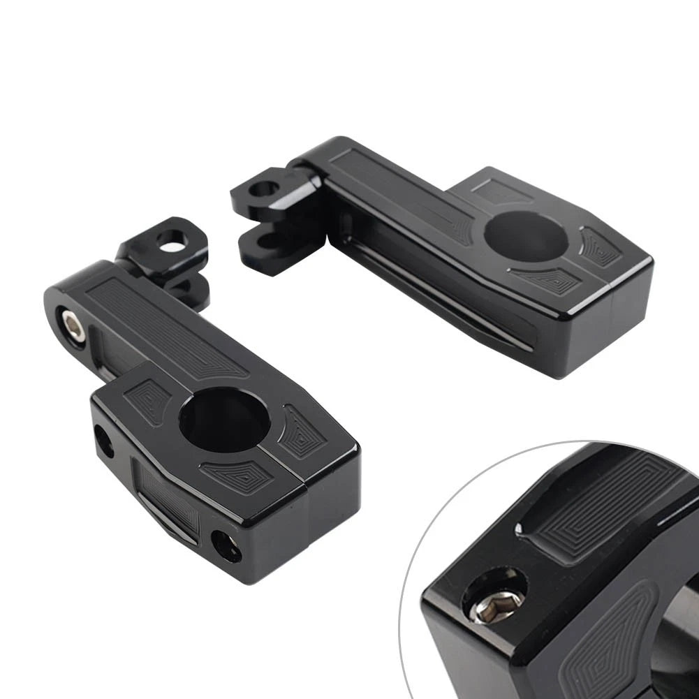 Engine Guard Highway Crash Bar Mount Foot Peg Rest Clamp for Harley