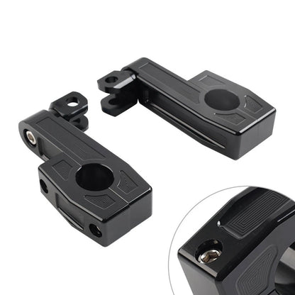 Engine Guard Highway Crash Bar Mount Foot Peg Rest Clamp for Harley