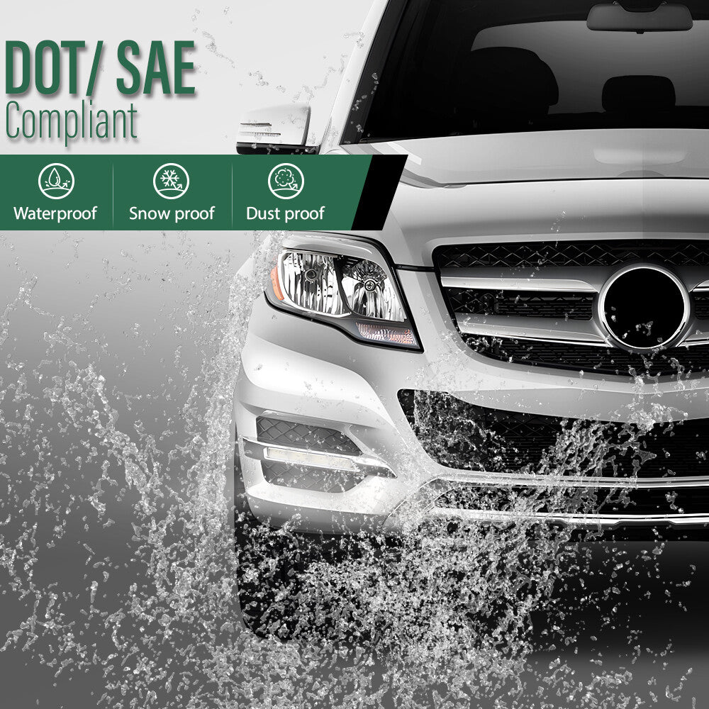 Pair Front Fog Lights for Mercedes-Benz S550 S600 S63 AMG