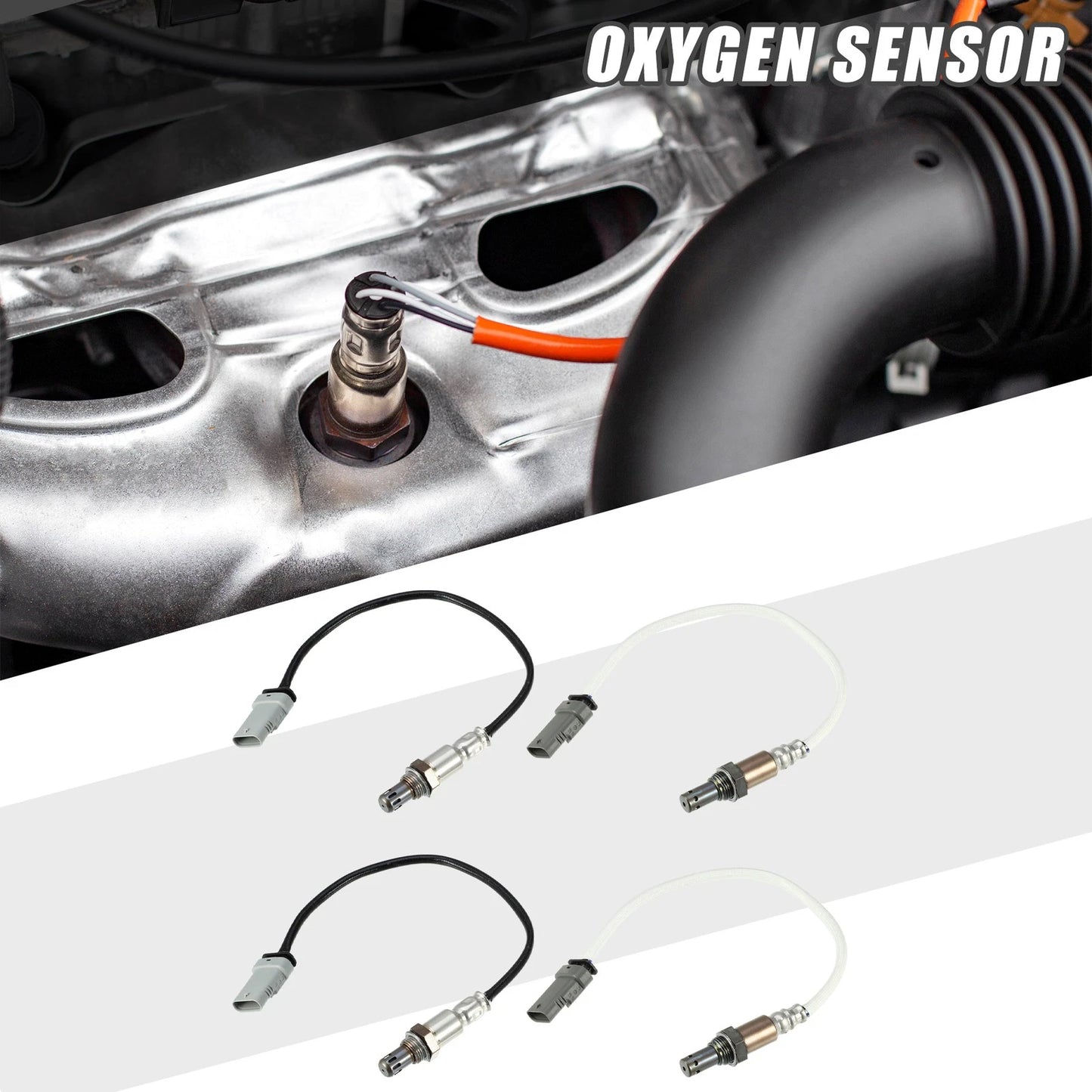 Set of 4 O2 Oxygen Sensors for Cadillac Escalade (2015–2016)
