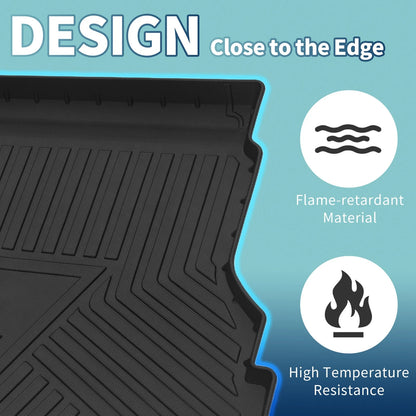 Flat Face Cargo Liner Rear Trunk Mat for Honda CR-V (2012–2016) TPE
