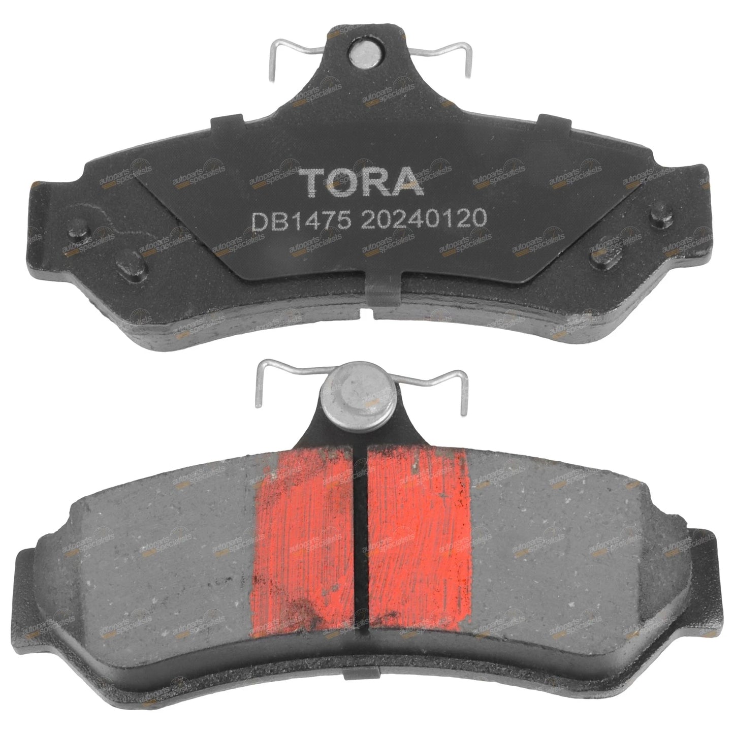 Set of 4 Rear Disc Brake Pads for Toyota Camry (2002–2017)