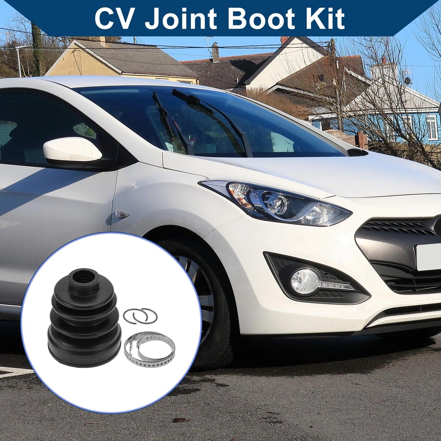 Inner CV Joint Boot Kit with Clamps for Hyundai I30 (2012–2015) No.49595A64A0
