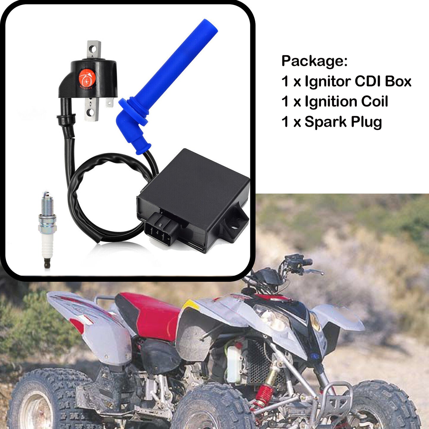 Ignition Coil for Polaris ATV Predator 500 (2003–2004)