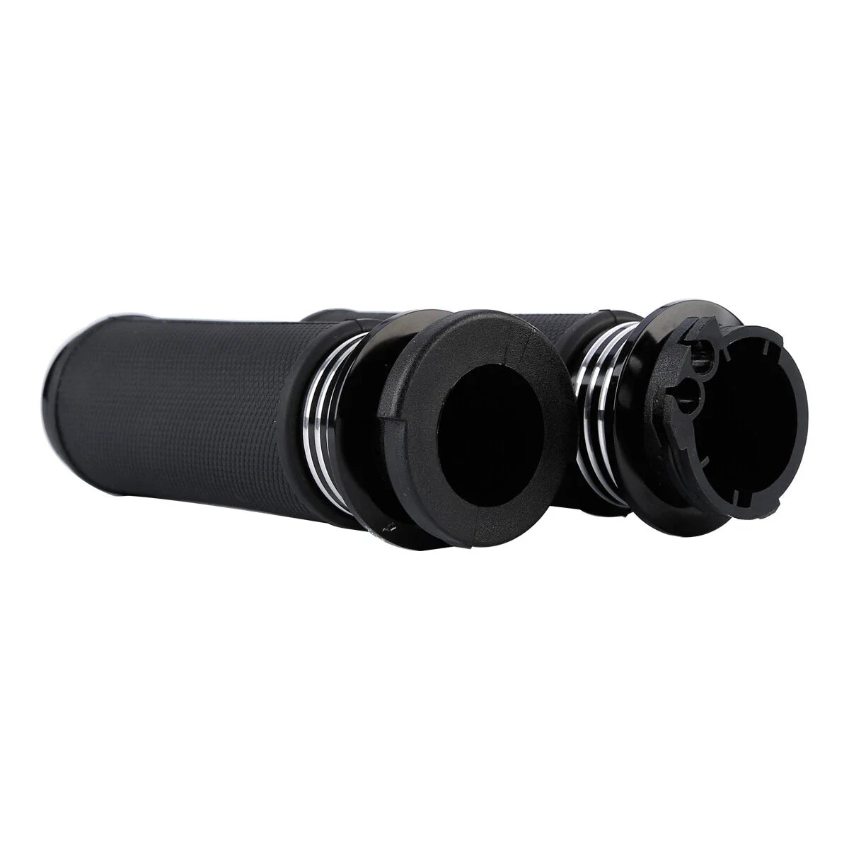 1'' Black CNC Handlebar Grips for Harley V Rod VRSC VRSCR (2002-2017)