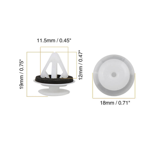 30pcs Nylon Door Trim Panel Retainer Clips for Mazda (G18K-51-SJ3)