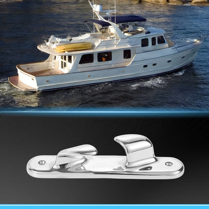 316 Stainless Steel Boat Bow Chock Cleat for Left Side (204 mm) 1pc