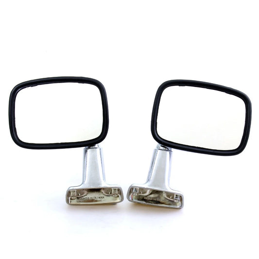 Chrome Door Mirror for Toyota Hilux (1983–1988)