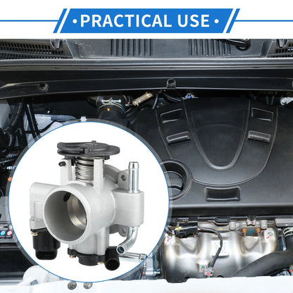 Throttle Body for Chevrolet Aveo 1.6L L4 Gas (2004-2005) - 1 Pcs