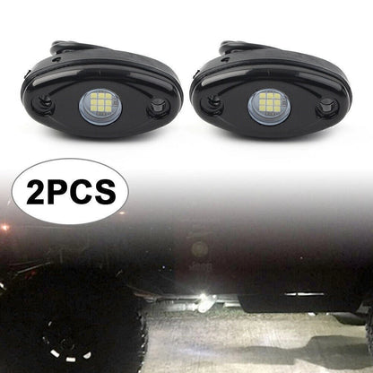 Fog Light Covers for Jeep Renegade (2015–2018) ABS Silver/Black Pair