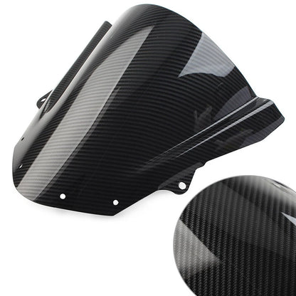 Windshield ABS for Kawasaki ZX6R 636 (2009–2022), ZX10R (2008–2010) Carbon Fiber Black