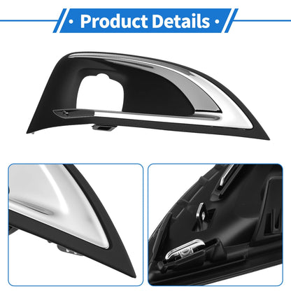 Front Right Fog Light Grille No. 9817136777 for Peugeot 3008 (2016–2019) Black