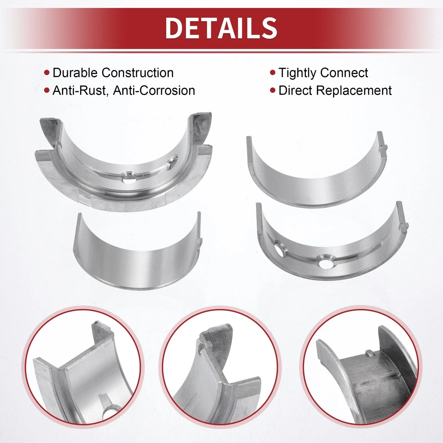 Main Bearing & Connecting Rod Bearing Kit for Chevrolet Malibu