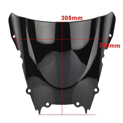 Blue Windshield for Yamaha YZF R6 600 (1998-2002)