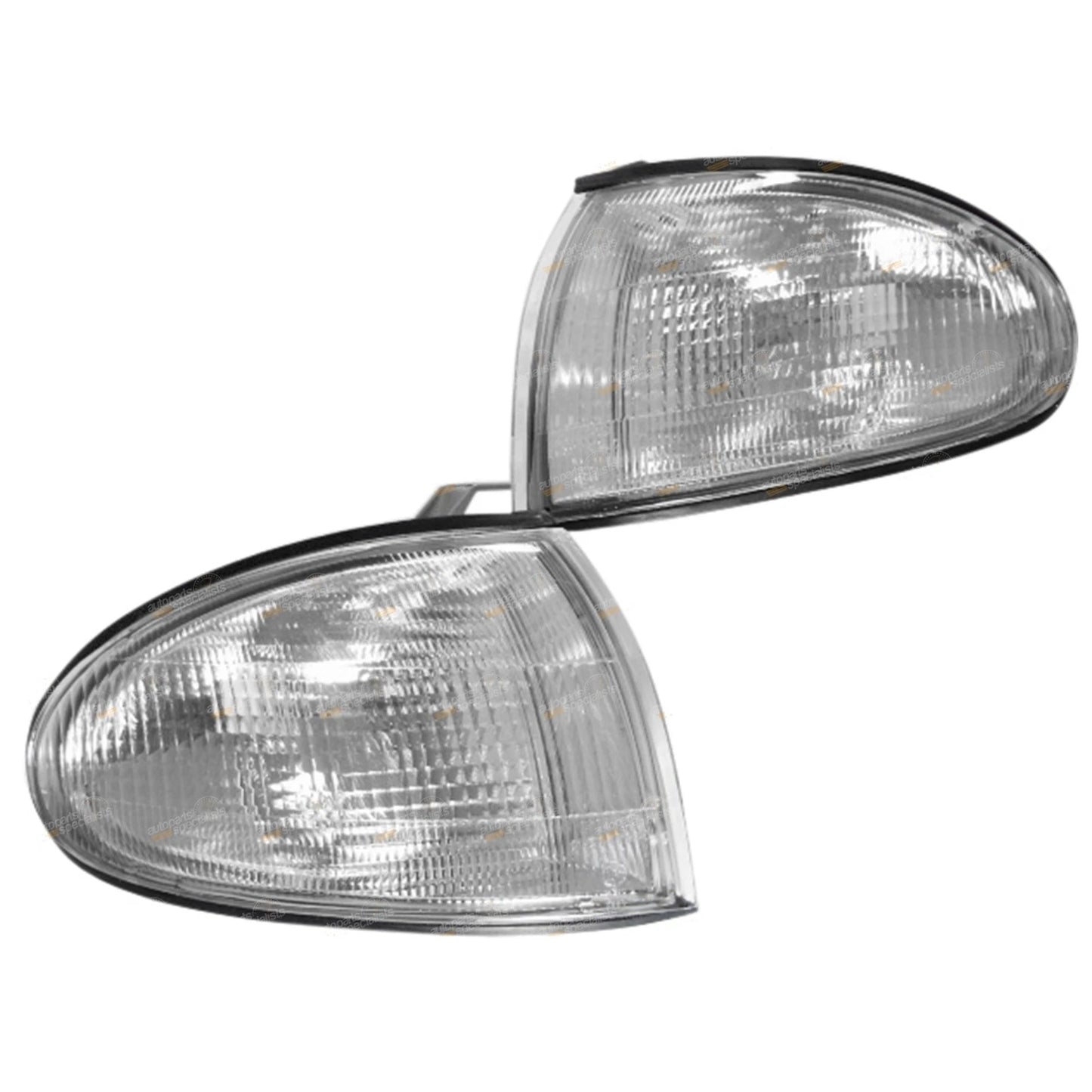 Clear Corner Indicator Park Lights Pair for Hyundai Excel (1994–2000)