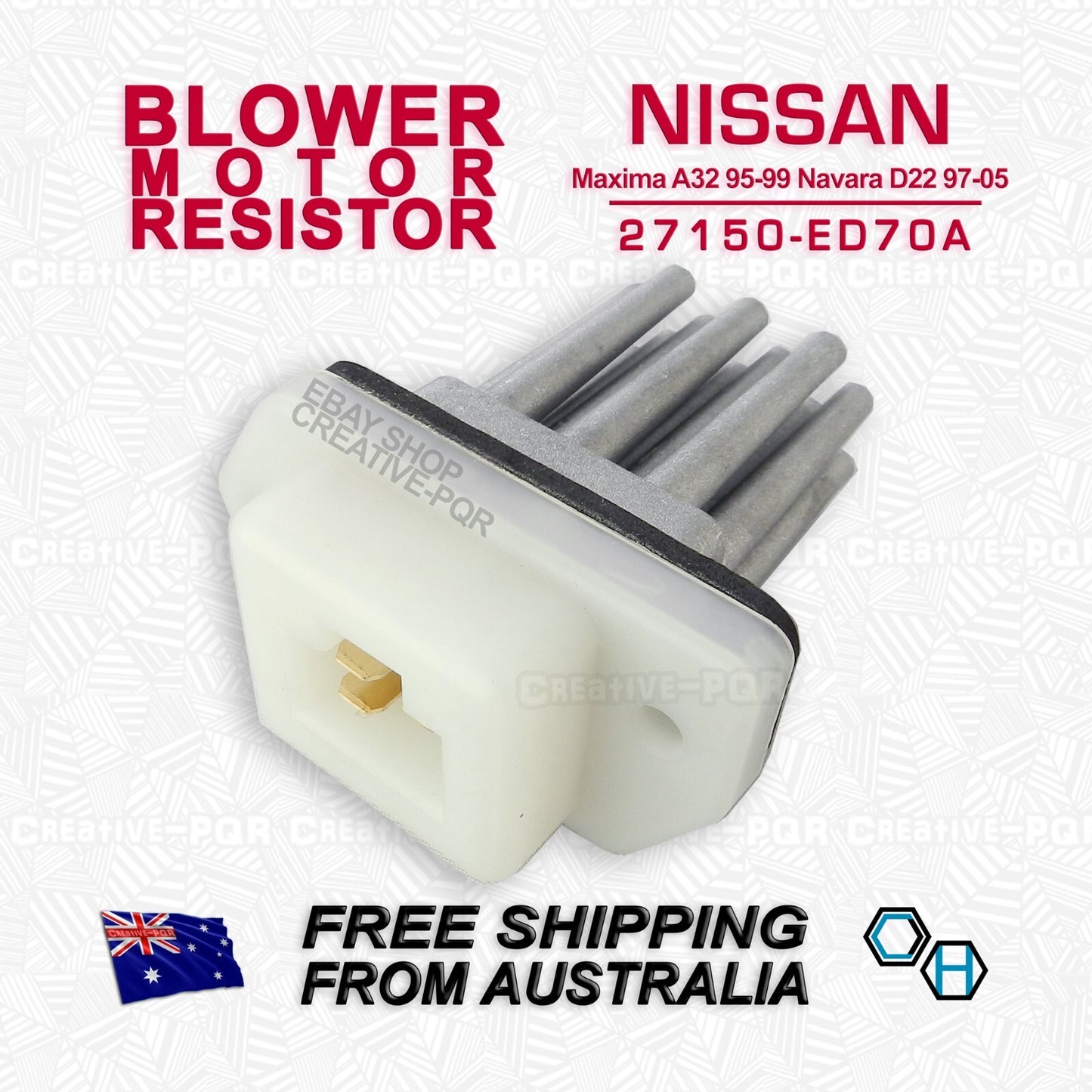 Blower Motor Heater Fan Resistor for Nissan Maxima A32 (1995–1999)