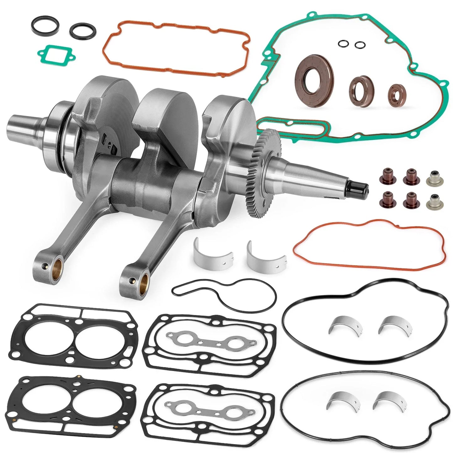 Crankshaft & bearings kit for Polaris RZR Ranger Sportsman 800 (2005–2017)