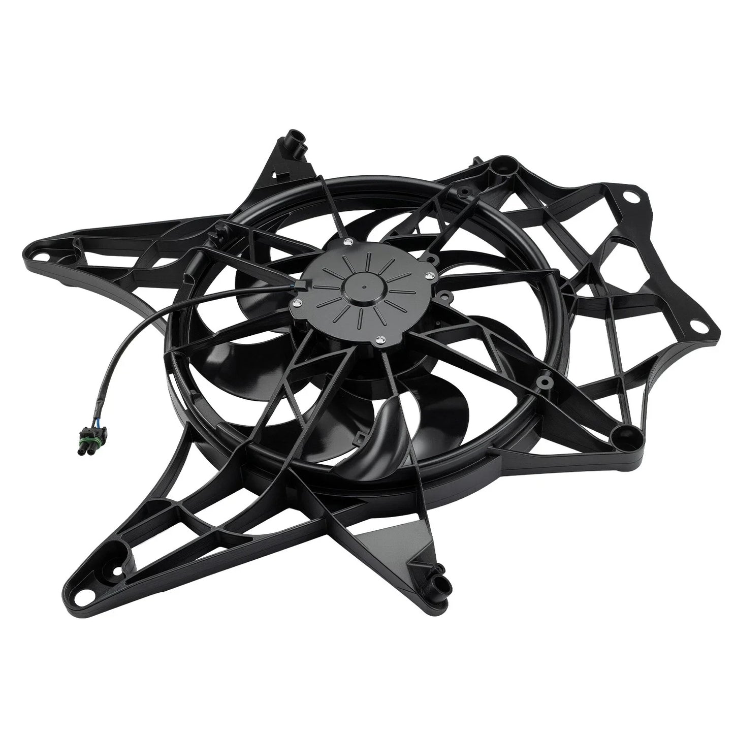Radiator Cooling Fan & Cover for Can Am Maverick X3 Max (2017–2018)