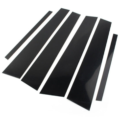 Black Door Trim Cover Kit for Honda Accord (2013-2017) - 6pcs