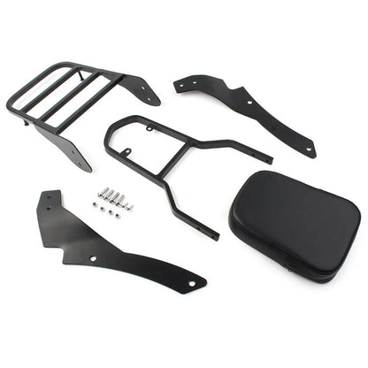 Backrest Sissy Bar Luggage Rack for Yamaha Dragstar V-Star 650 400 (96-11)