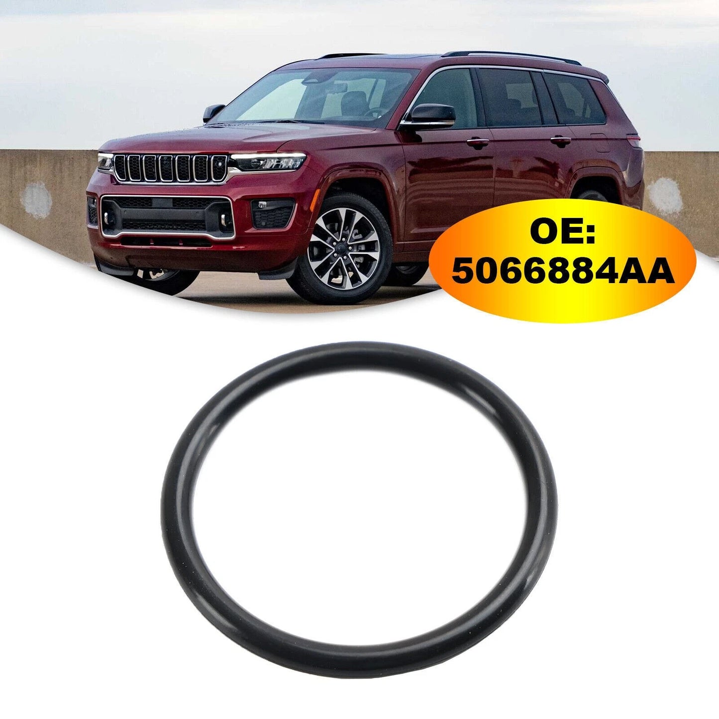 Water Inlet Tube O Ring Engine Water Pump Seal 5066884AA for Ram 1500 (2002–2008)
