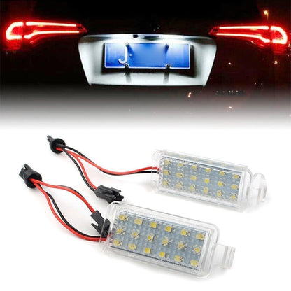 2Pcs 18-LED License Plate Lights for Ford Falcon FG BA/BF XR 6/8 (2003–2008)
