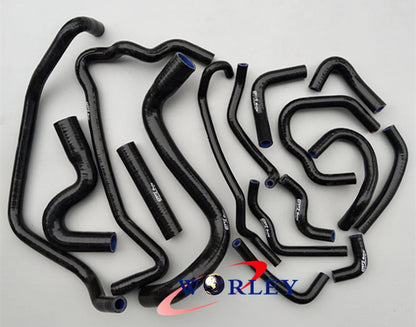 Red Silicone Coolant Hose for Pulsar N15 (1995–2000)
