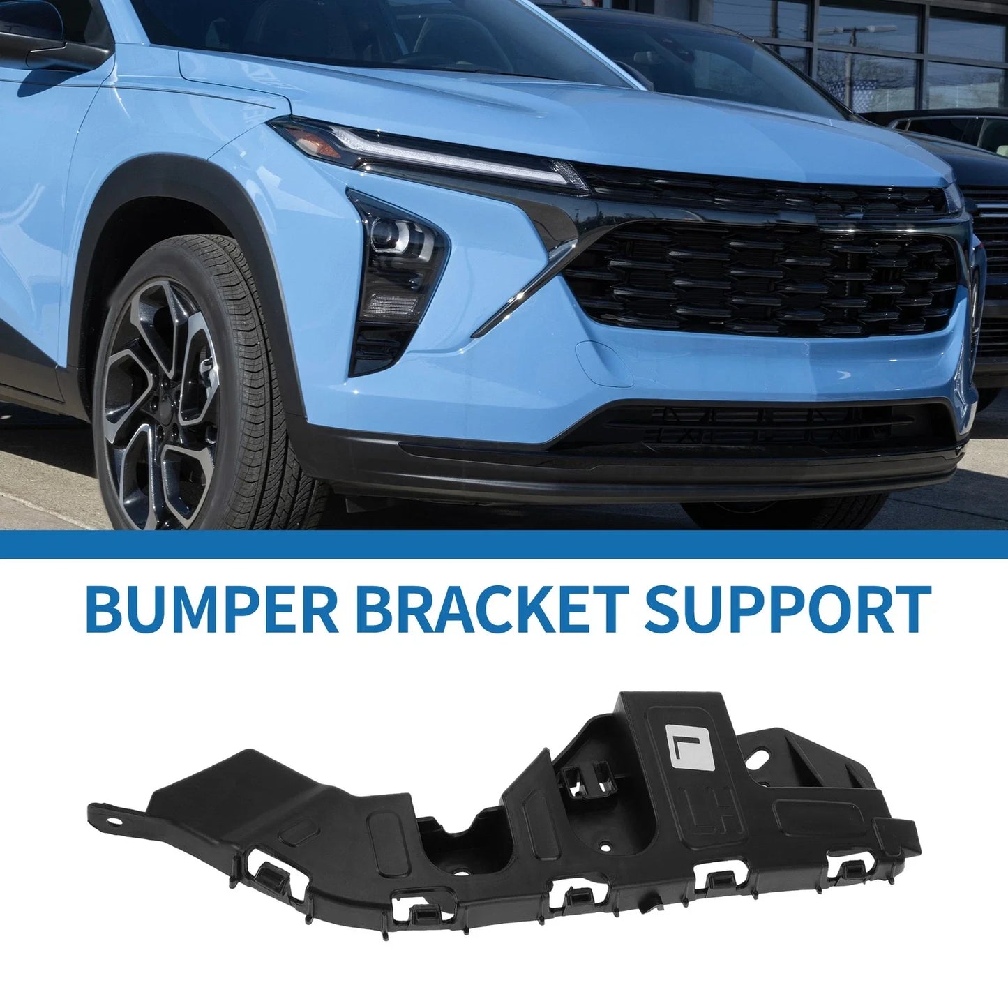 Left Front Bumper Retainer Bracket for Chevy Trax (2013-2016)