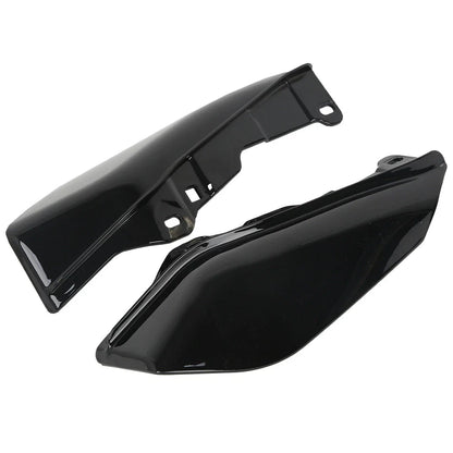 Black Mid-Frame Air Deflectors for Harley Touring Road Street Glide (2009-2023)