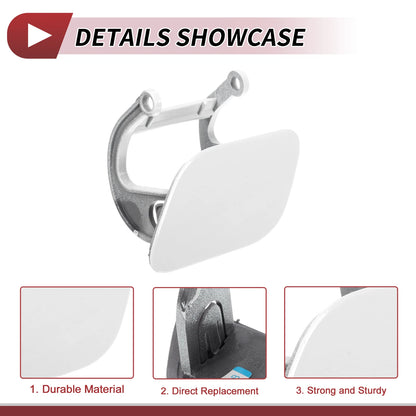 Front Left Washer Nozzle Cover Cap No. 51117210881 for BMW 740i (2011–2015) White