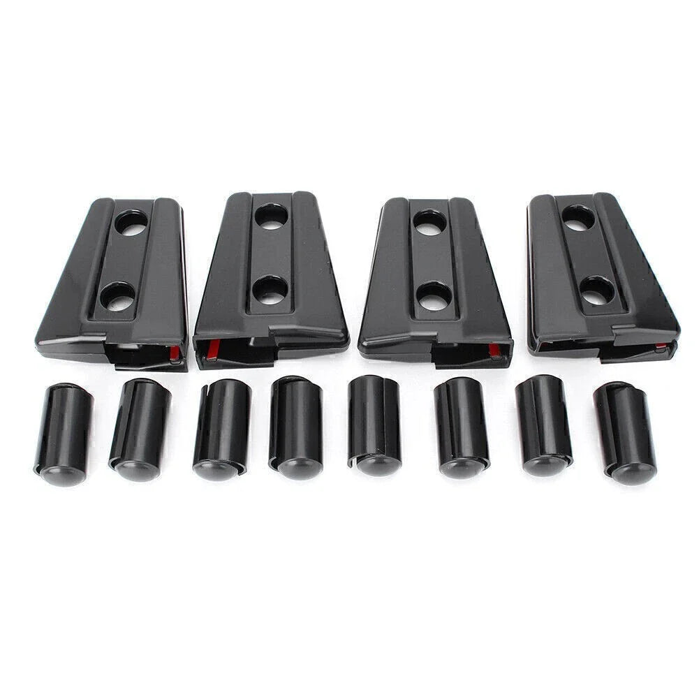 Exterior Door Hinge Chain Frame Covers for Jeep Wrangler JK (2007-2017)