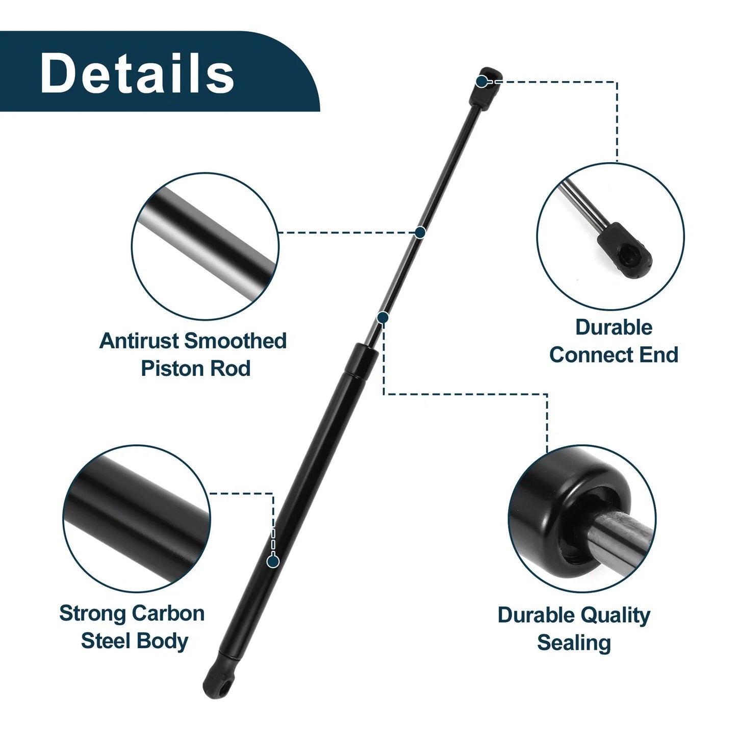 Hood Lift Supports Struts for Dodge Ram 2500/3500 (2010)