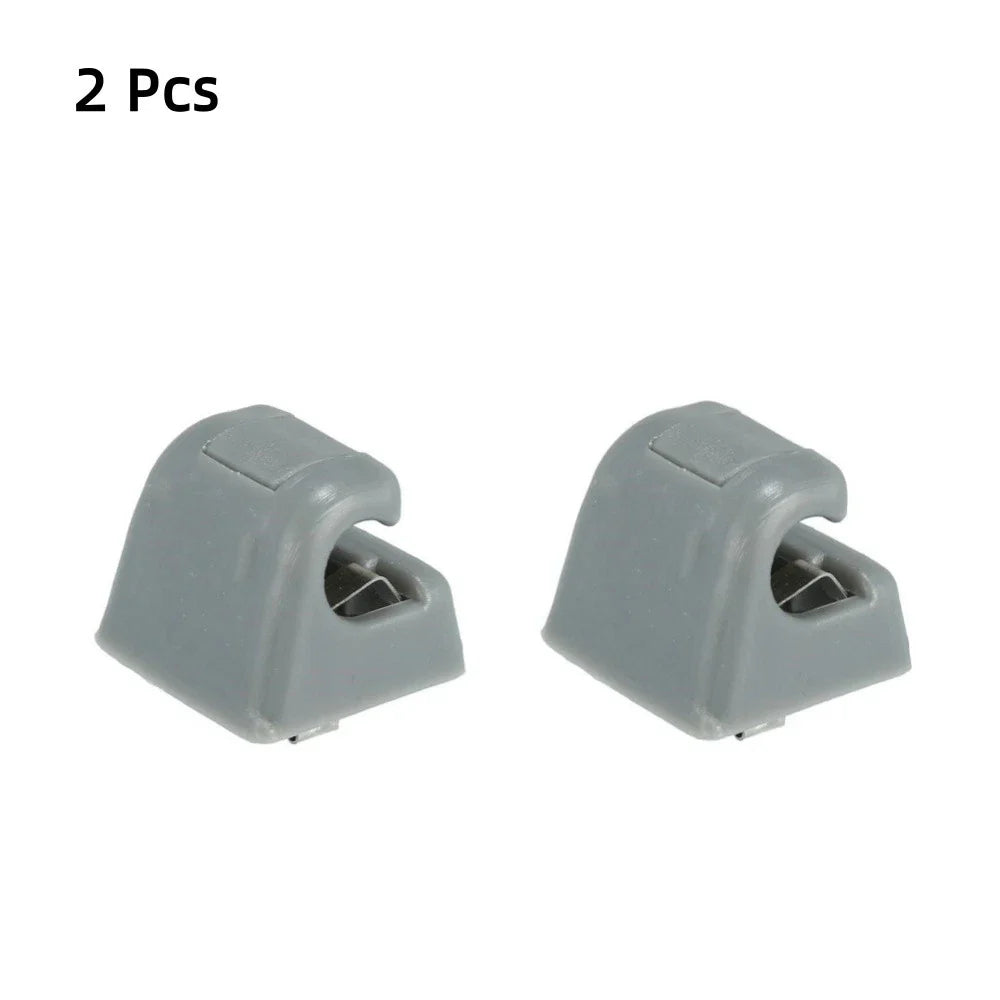 Gray Sun Visor Hook Clips for Benz 300TE 190D 300SDL (1982-1993)