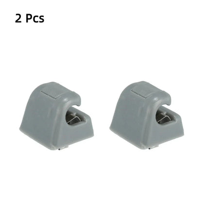 Gray Sun Visor Hook Clips for Benz 300TE 190D 300SDL (1982-1993)