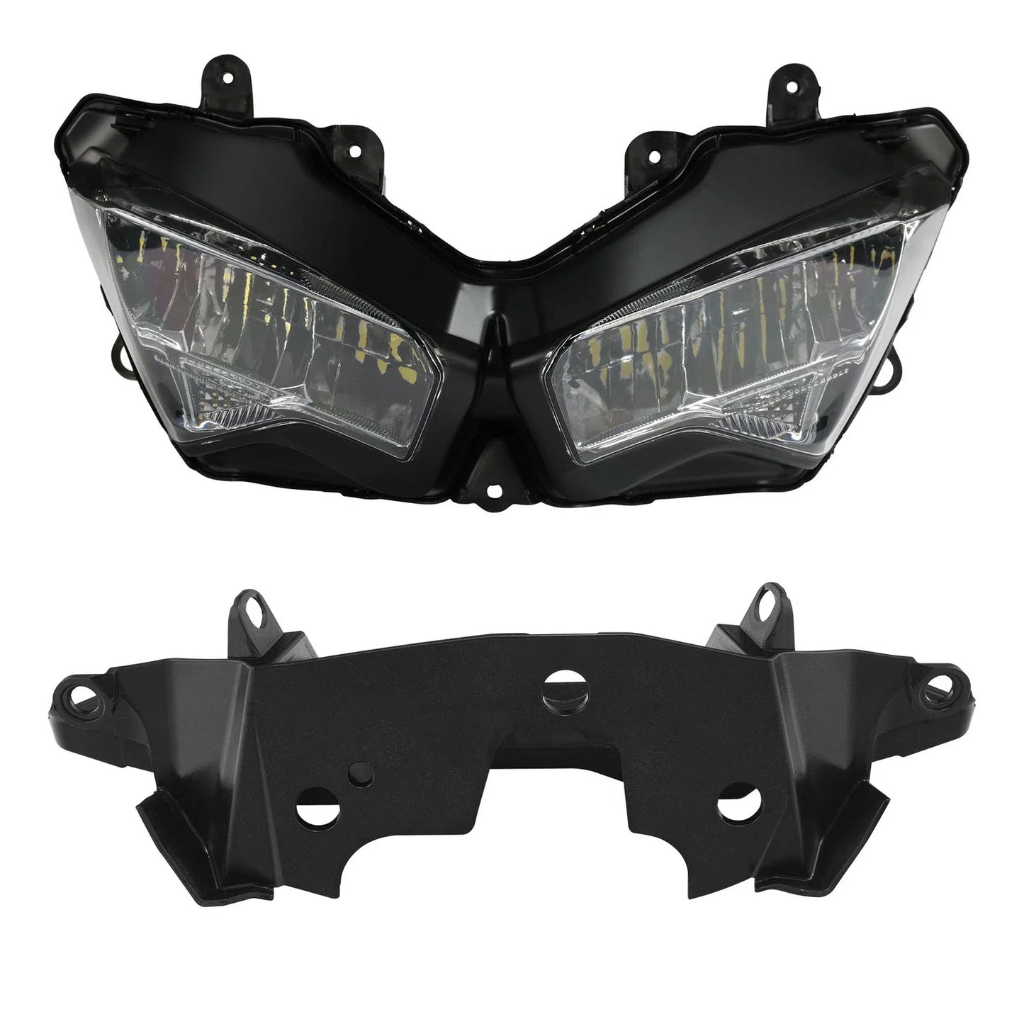 Front Headlight & Stay Bracket for Kawasaki Ninja ZX6R (2019-2023)
