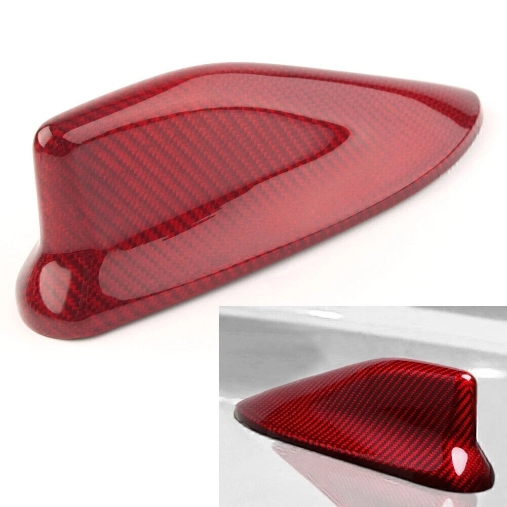 Shark Fin Antenna Cover Trim for Subaru BRZ Toyota 86 (2013–2021) Red Carbon Fiber