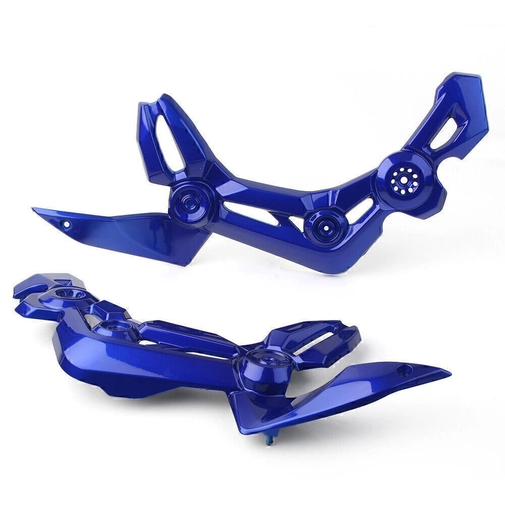 Set of 2 Radiator Cap Fairing Compression Plates for Kawasaki ER6N (2012–2016)