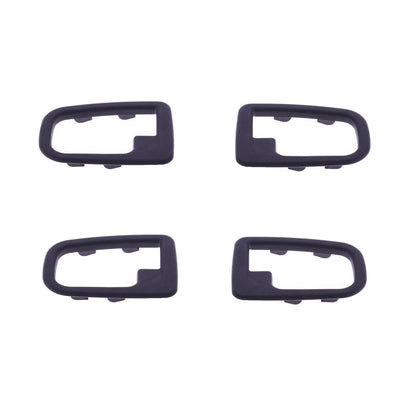 Set of 4 Textured Black Inner Door Handle Trim for BMW 3 Series (1991–2001)