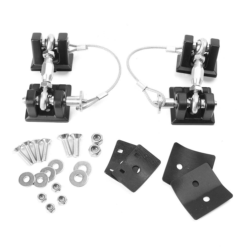 Set of 2 7" LED Headlights & 2 4" Fog Lights for Jeep Wrangler JK (1997–2017)