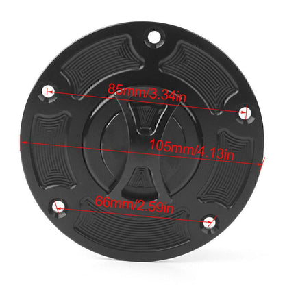 Blue Fuel Gas Tank Cap Cover for Ducati Panigale 899 959 1199 (2012-2019)