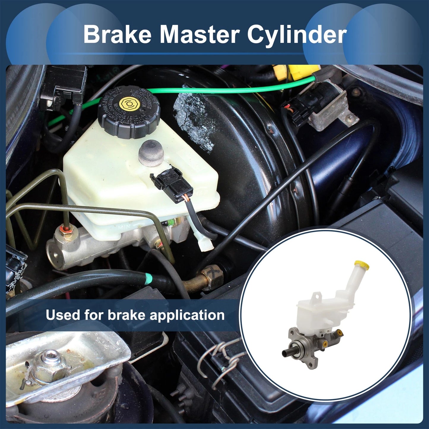 Brake Master Cylinder with Reservoir No. 46010ED526 for Nissan Tiida (2007–2013)