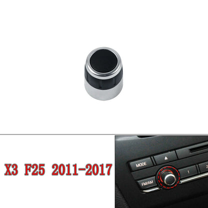Center Dashboard Radio CD Volume Knob for BMW X3 (2011–2017)