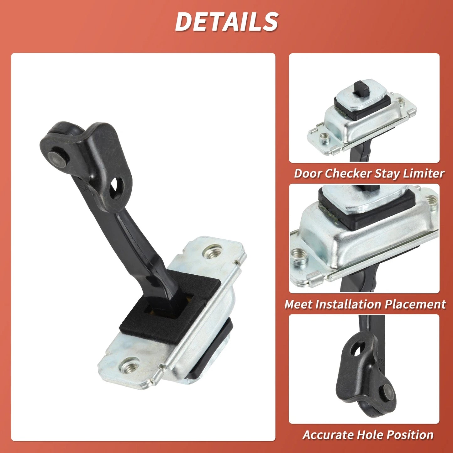 Rear Right Door Check Strap for Kia Picanto (2007–2011) No.7949007000
