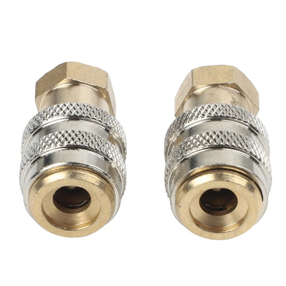 Brass Lock On AirChuck for Inflator Closed End Design for Inflator Closed End Design